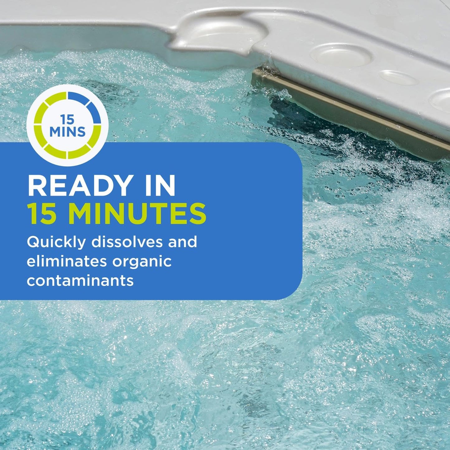 FROG Maintain for Swim Spas - Non-Chlorine Shock for Use With @Ease Floating System - Single Dose Packets for Easy Spa Maintenance & Treatment - 2 Pack