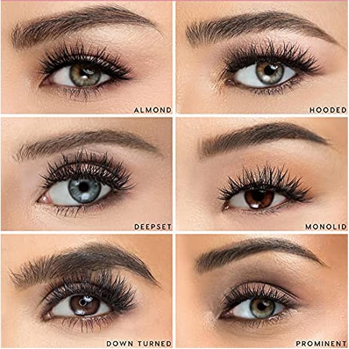 Luxillia 13-Piece Brown & Black Magnetic Eyelashes with Applicator & Magnetic Eyeliner Kit – Reusable Natural Magnetic Lashes – Easy Apply Lash Kit for Beginners – Waterproof Dramatic Looks