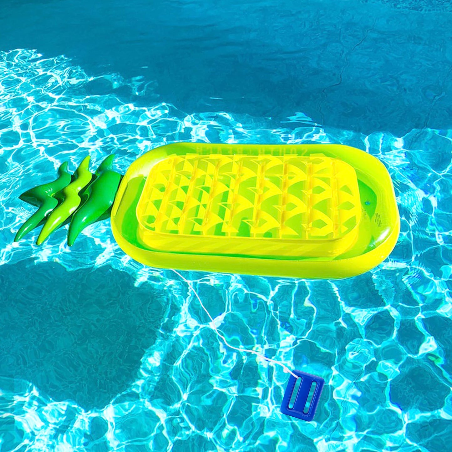 DECOHS 500g Pool Float Anchor Replacement Set, Pool Fountain Float Weight with String, Pools Weight Floating Anchor for Lake Floats Fountains Swimming Areas
