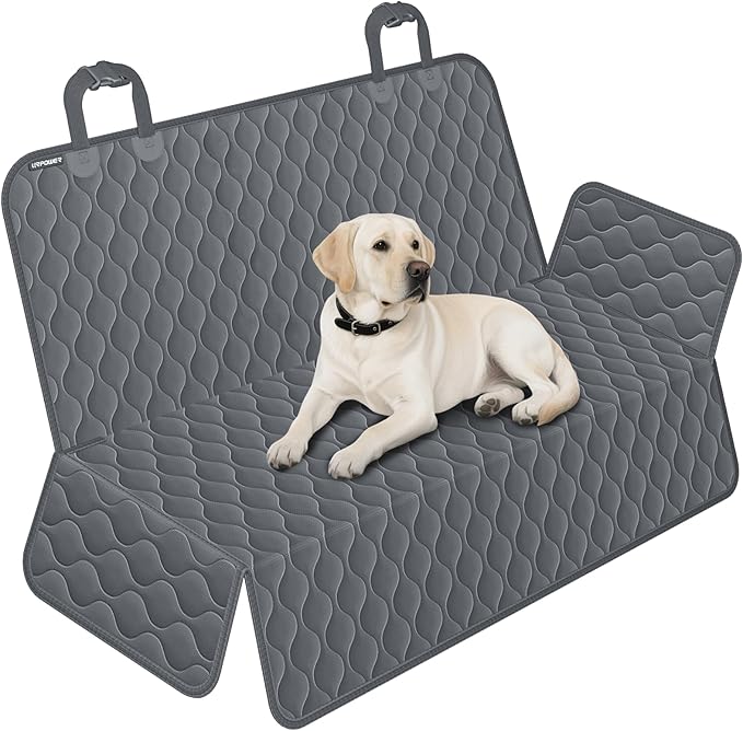 URPOWER Dog Car Seat Cover for Back Seat - Waterproof Car Seat Protector for Child Carseat & Pets, Nonslip Car Seat Covers for Cars, SUVs & Small Trucks