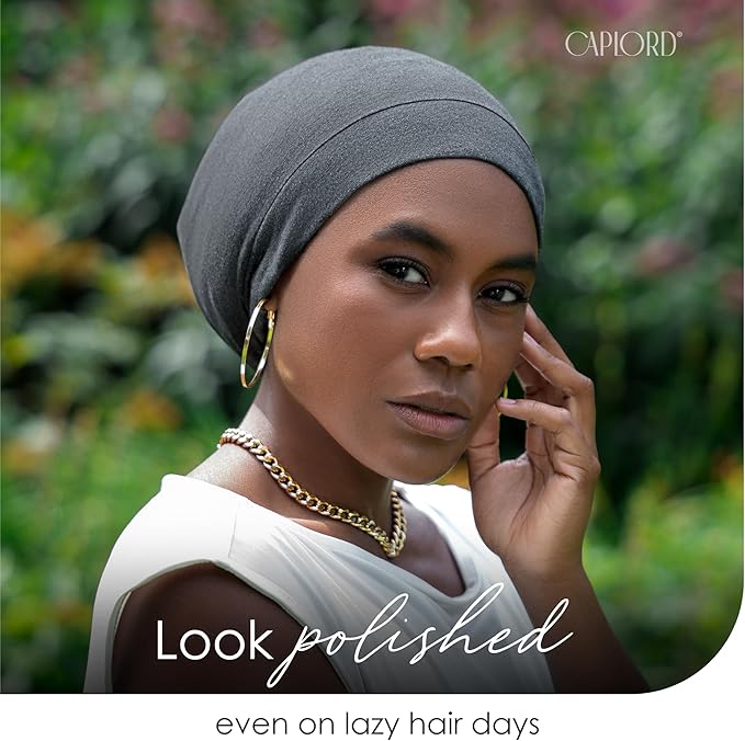CAPLORD Satin Bonnet for Sleeping, Curly Hair Wrap Sleep for Men, Adjustable Silk Beanies for Women, Silk Hair Bonnet