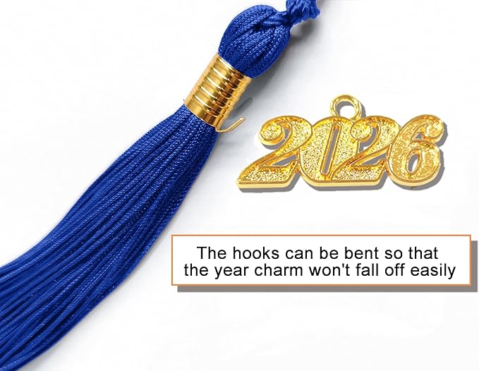 GradPlaza Matte Graduation Cap 2025 and 2026 Tassel Adult Graduation hat for High School College