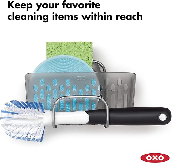 OXO Good Grips Stronghold Suction Sinkware Organizer - Gray, One Size