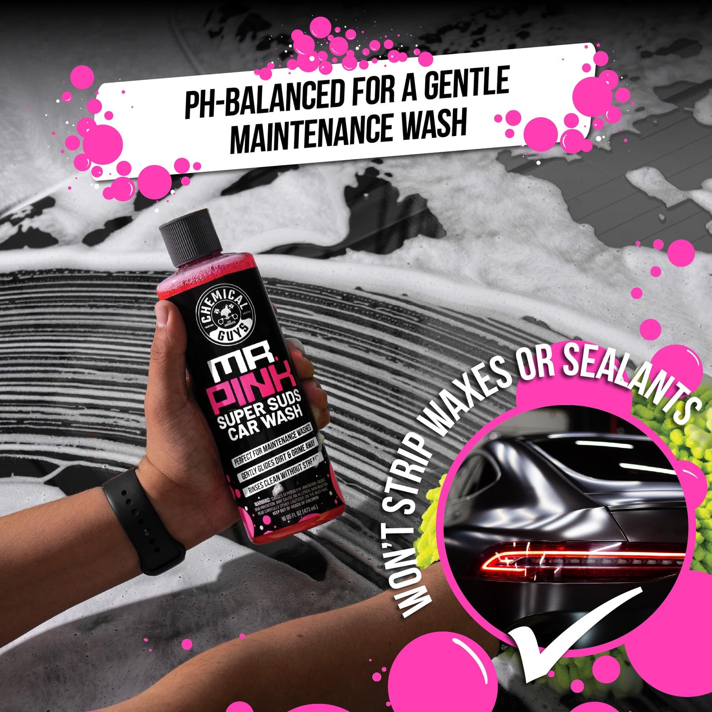 Chemical Guys Car Detailing Kit, Car Cleaning Kit with Total Interior Cleaner & Protectant, Sprayable Wheel Cleaner, Car Wash Soap, Bucket, Brushes, and Detailing Accessories - 17 Piece Wash Kit