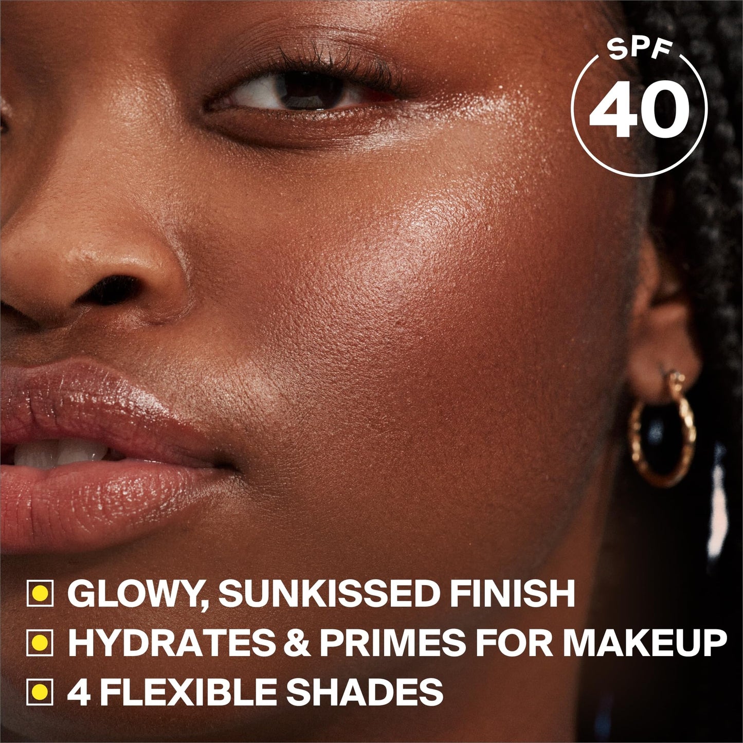 Supergoop! Glowscreen SPF 40, Sunset (Deep Bronze Glow) - 1.7 fl oz - Glowy Primer + Broad Spectrum Tinted Sunscreen - Helps Filter Blue Light - Hydration - Hyaluronic Acid & Vitamin B5