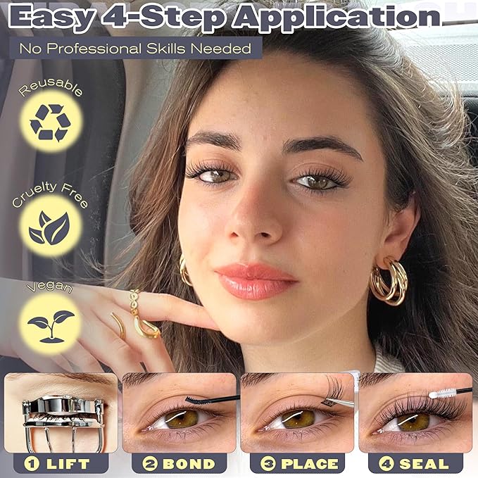 ALICE Short Lash Clusters Kit Natural Wispy Eyelash Clusters Kit 8-12mm Thin Band Cluster Eyelash Extension Kit for No Makeup Makeup Cleangirl Aesthetic