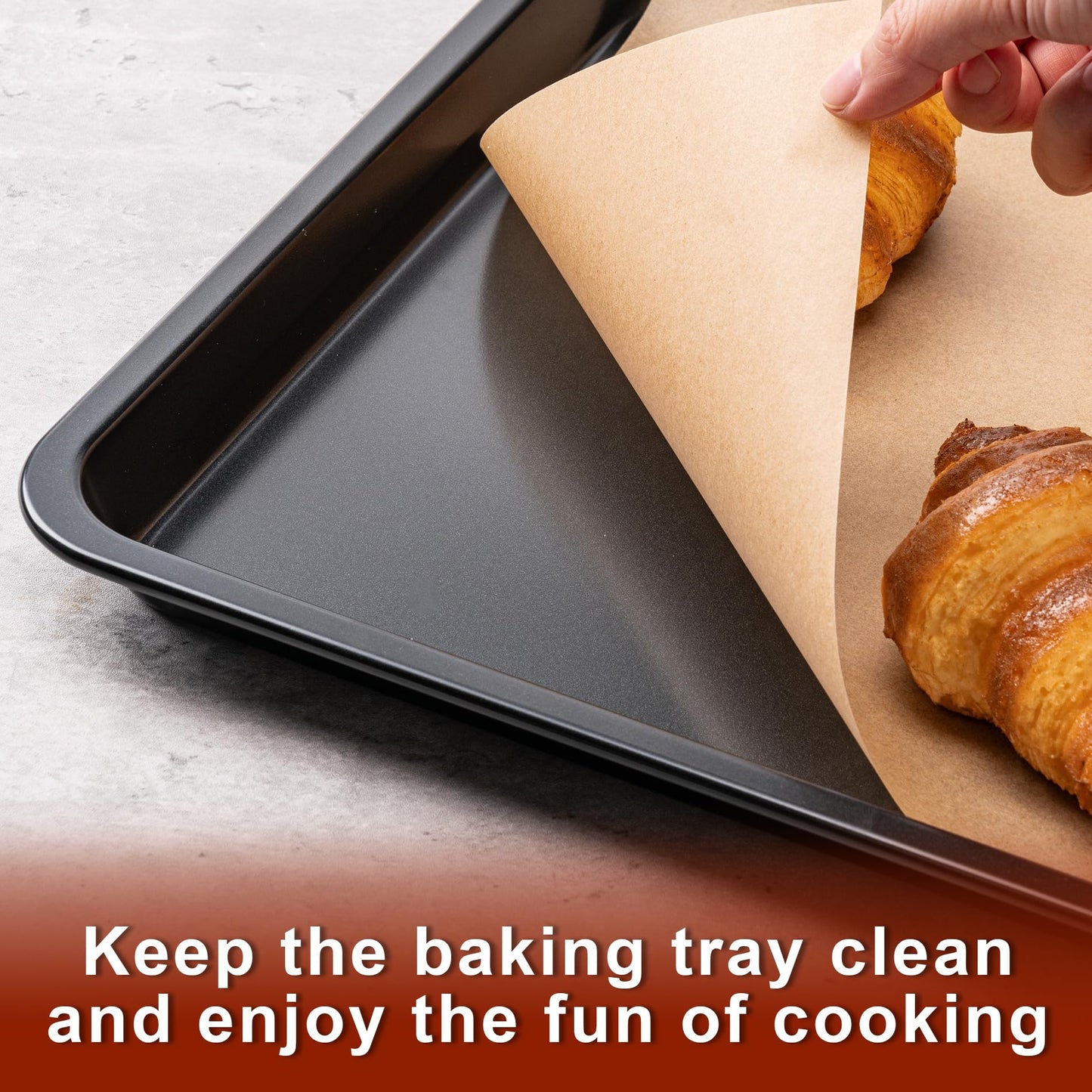 200Pcs Parchment Paper sheets, 16 x 24 Inches Non-Stick Precut Baking Parchment,Unbleached,Parchment Paper For Baking,Fryer, Cooking,Oven,Perfect for Bread, Cakes, Barbecue