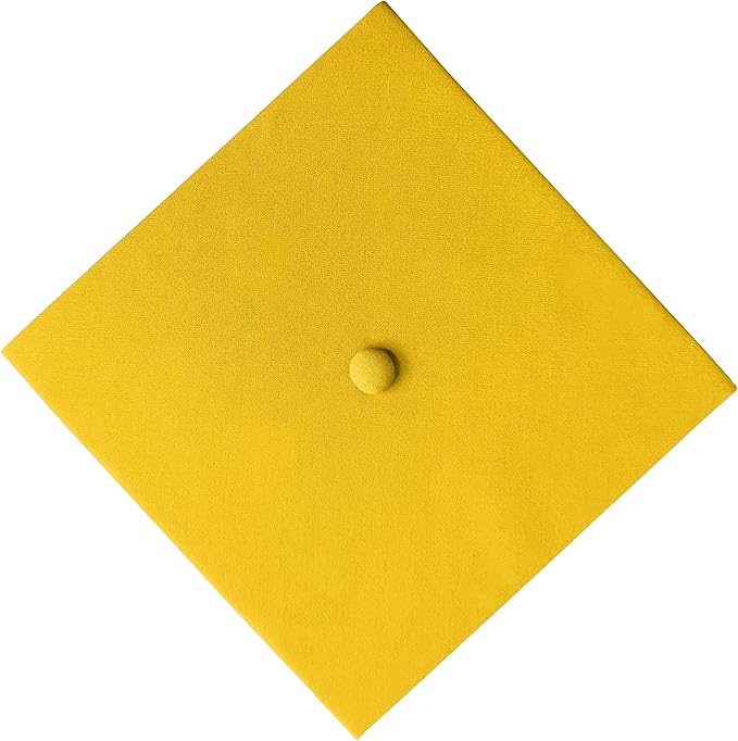GradPlaza Matte Graduation Cap 2025 and 2026 Tassel Adult Graduation hat for High School College