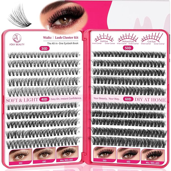 Lash Clusters - Lash Clusters Lash Extension 0.07D Cluster Eyelash Extensions Eyelash Clusters Lashes Clusters Eyelash Extensions