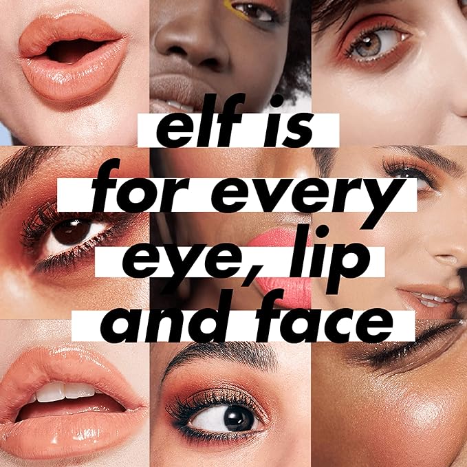e.l.f. Eye Contour Brush, Absorbent Brush With Soft, Synthetic Bristles For Providing Extra Definition, Vegan & Cruelty-Free