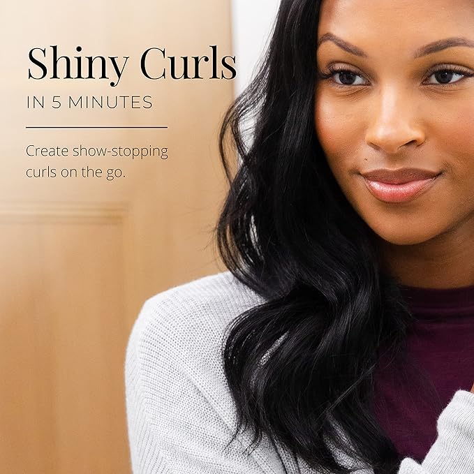 Remington Shine Therapy Argan Oil & Keratin Treated Hot Rollers Set, Professional Hair Curlers for Setting All Hair Lengths from Short and Medium to Long (Pack of 2)