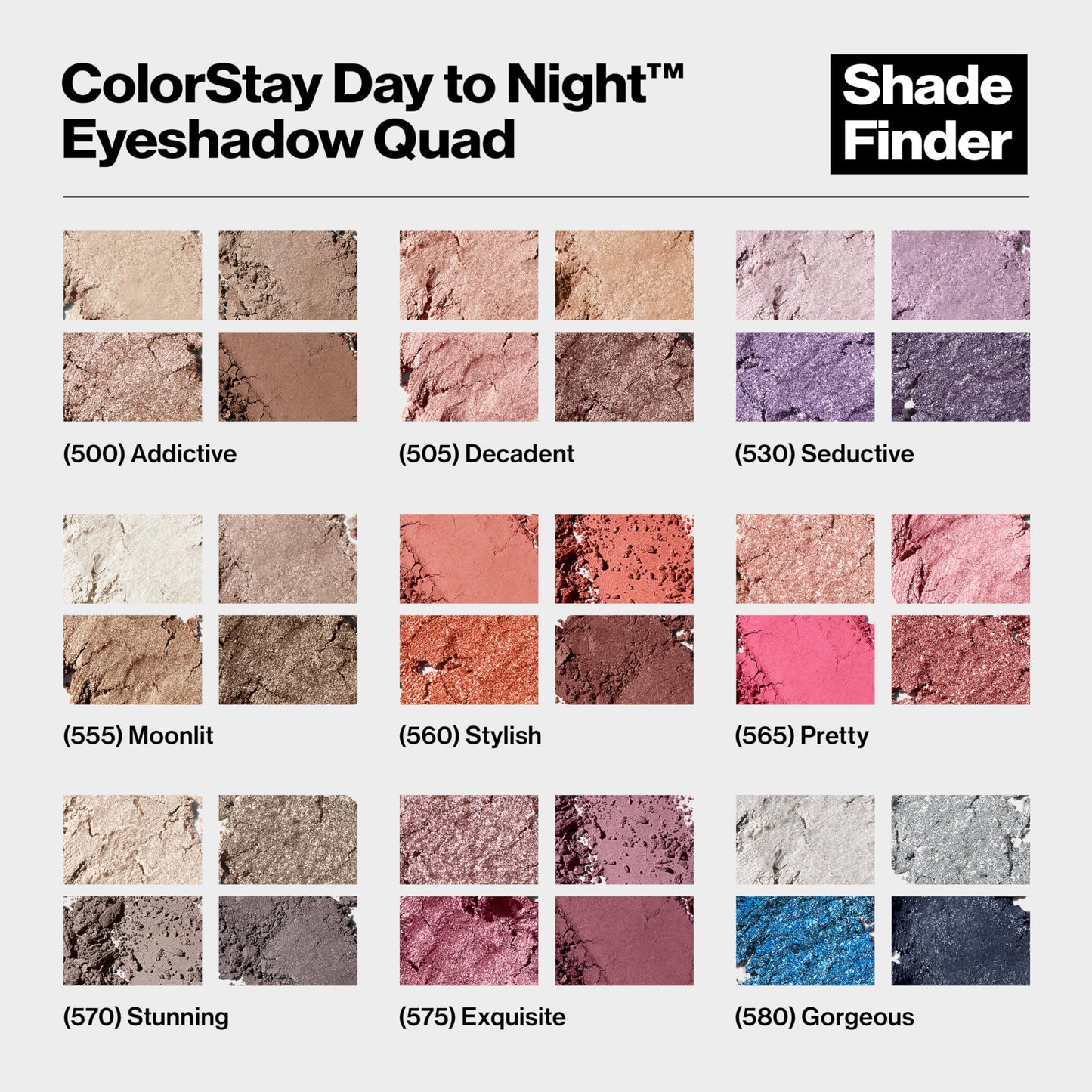 Revlon Eyeshadow Palette, ColorStay 16 Hour Eye Makeup, Velvety Pigmented Blendable Matte & Shimmer Finishes, 515 Adventurous, 0.16 Oz