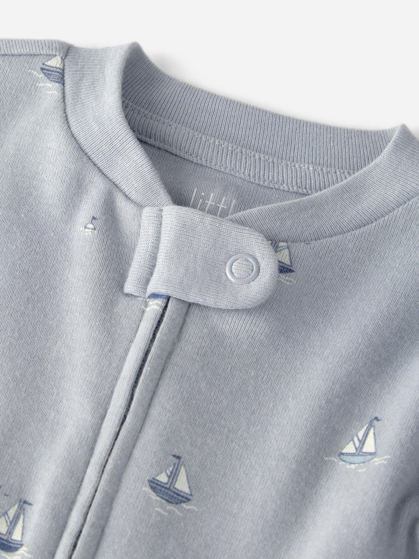 Little Planet by Carter's Neutral Sleep and Play made with Organic Cotton, Sail Away, 9M