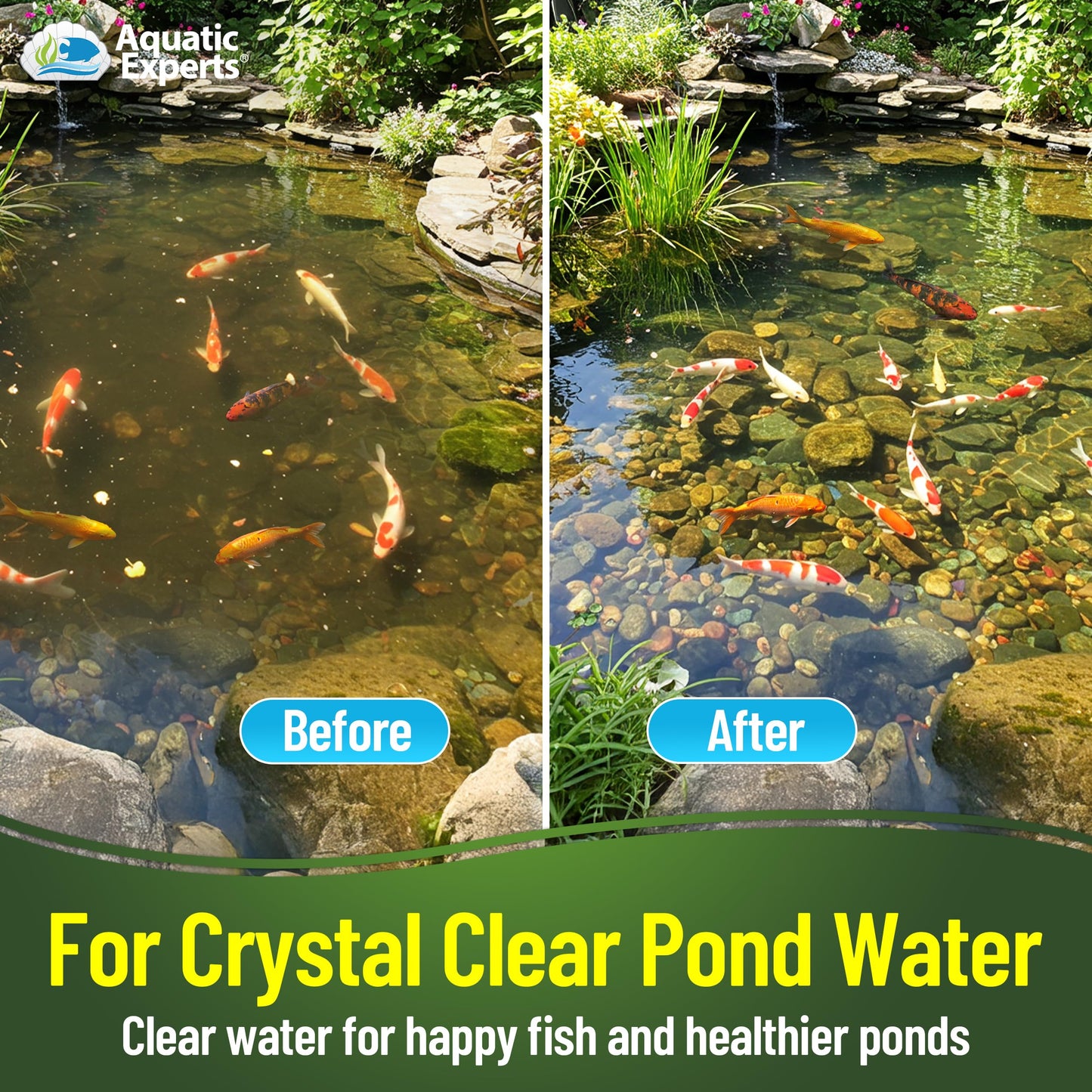 Classic Koi Pond Filter Pad FINE - White Bulk Roll Pond Filter Media, Ultra-Durable Pond Filters for Outdoor Ponds, Reusable Fish Pond Filter Material, USA (3/4" - 1" x 12" x 12 feet)