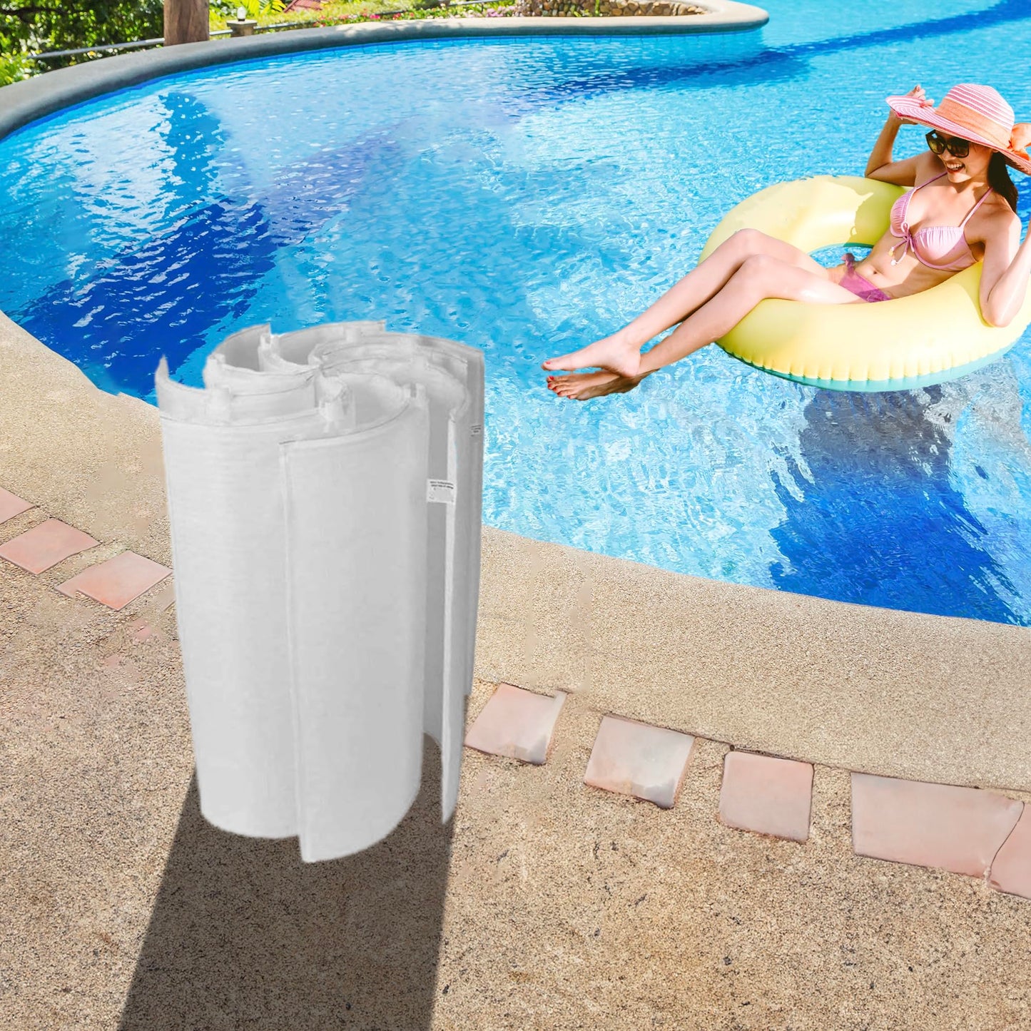 Unicel FS-2005 60 Sq Ft Vertical DE Grid Replacement Swimming Pool Filter Set, Compatible with American, Hayward, Pac-Fab, Sta-Rite, Astral and More