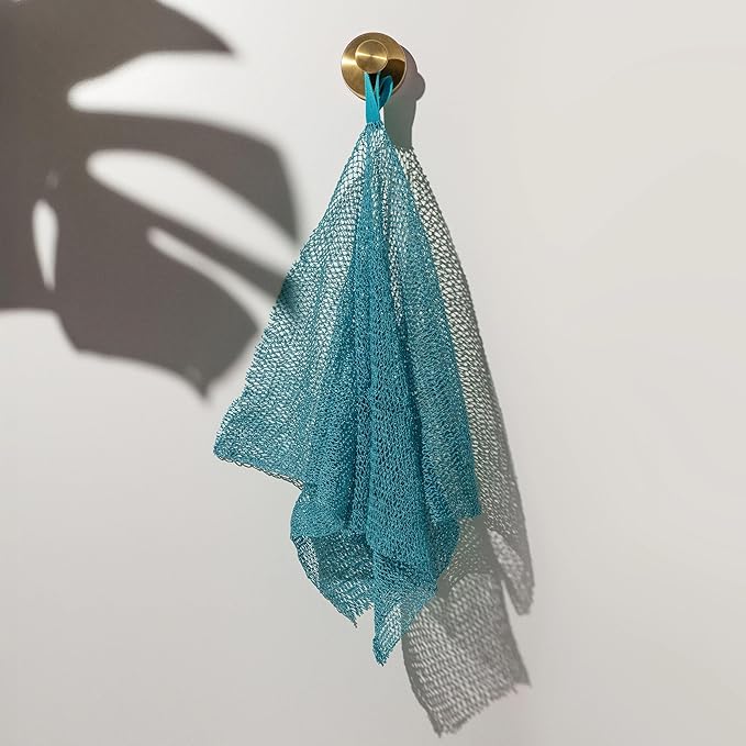 EcoTools Exfoliating Bath Net, Inspired By African Bath Net Sponge, Exfoliates & Cleanses Whole Body, Flexible & Reusable, Eco-Friendly Body Scrubber, Vegan & Cruelty-Free, 1 Count
