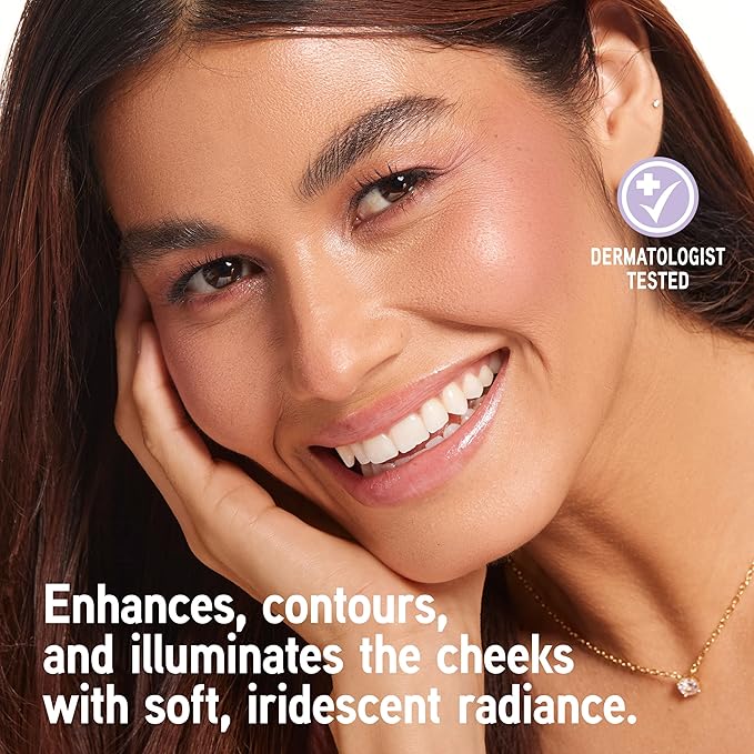 Physicians Formula Happy Booster Glow & Mood Boosting Blush, Silky Smooth Formula, Hypoallergenic, Blends Easily with Radiant Finish Ã¢ÂÂ Rose