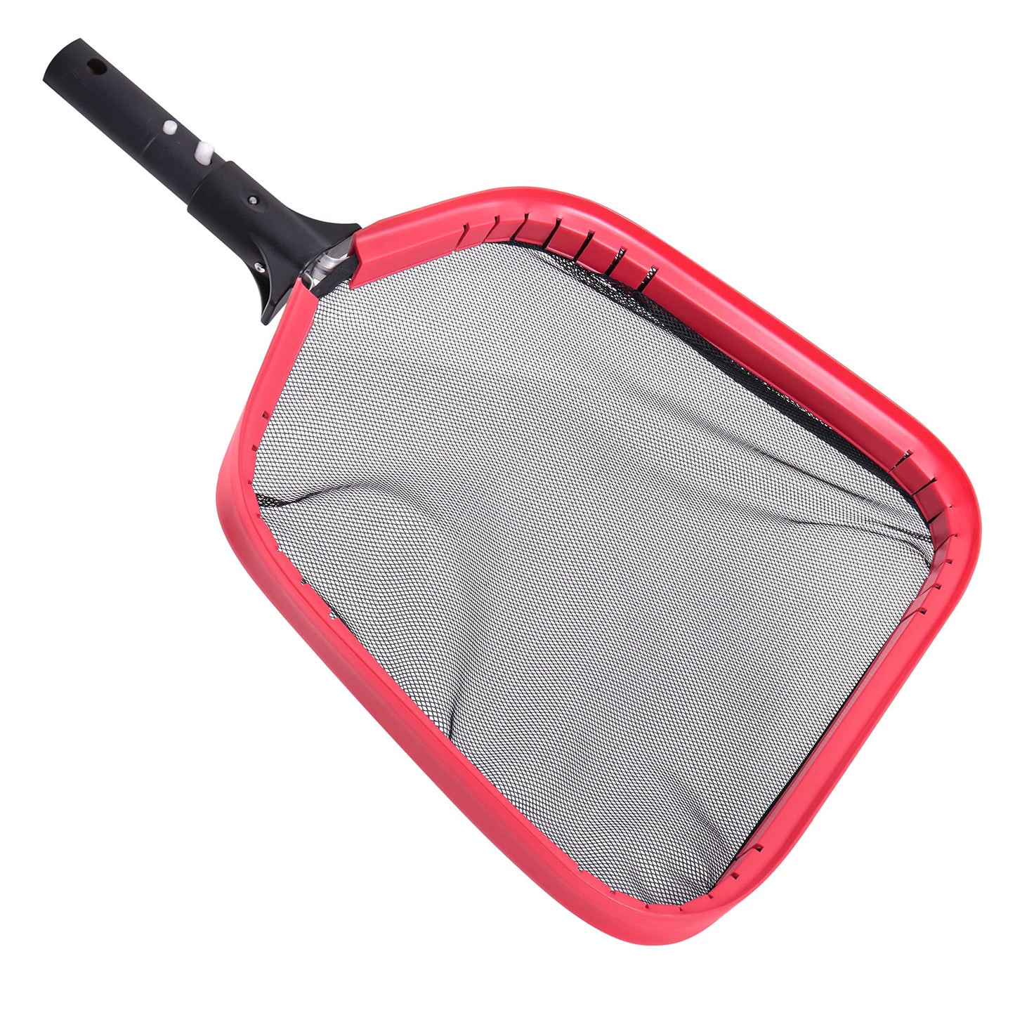 U.S. Pool Supply Professional Heavy Duty Large 14" Swimming Pool Leaf Skimmer Net - Strong Aluminum Frame for Faster Cleaning & Easier Debris Pickup and Removal - Clean Pools, Spas, Ponds