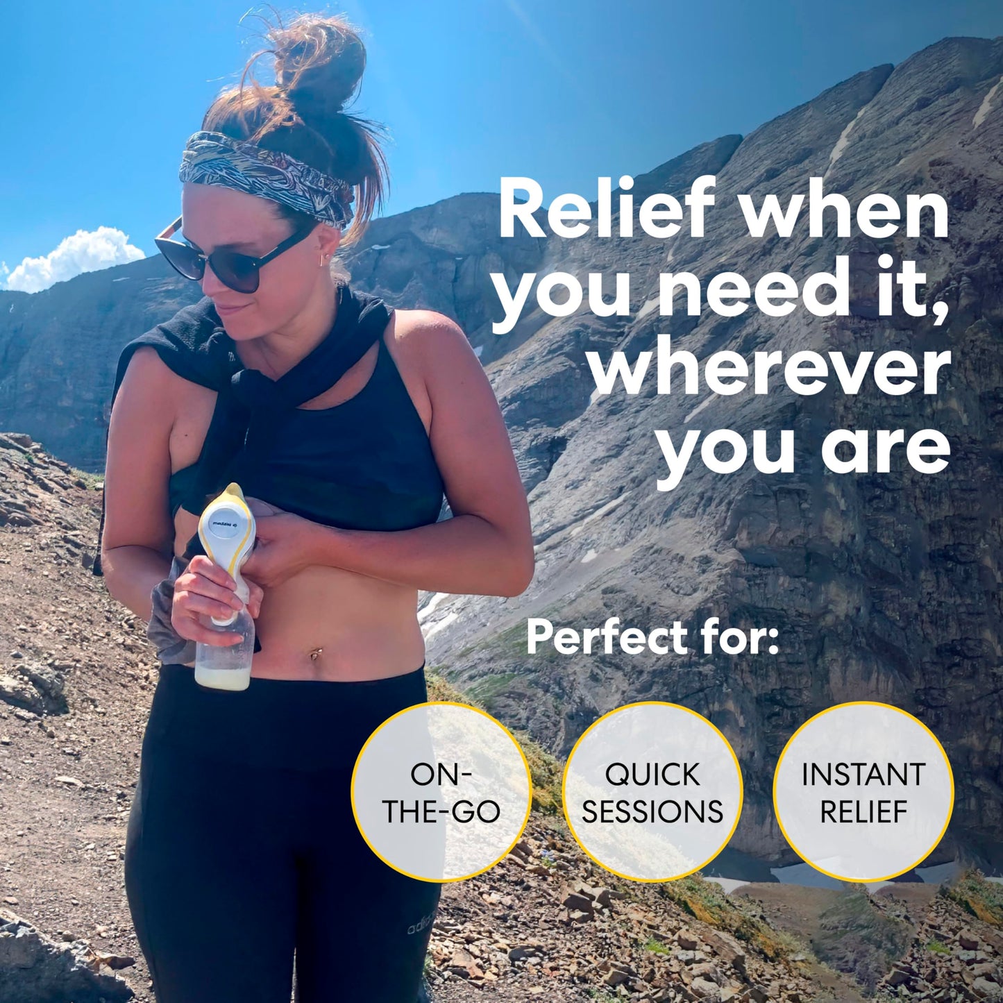 Medela Harmony Manual Breast Pump, Compact Swiss Design with PersonalFit Flex Shields and Medela's 2-Phase Expression Technology