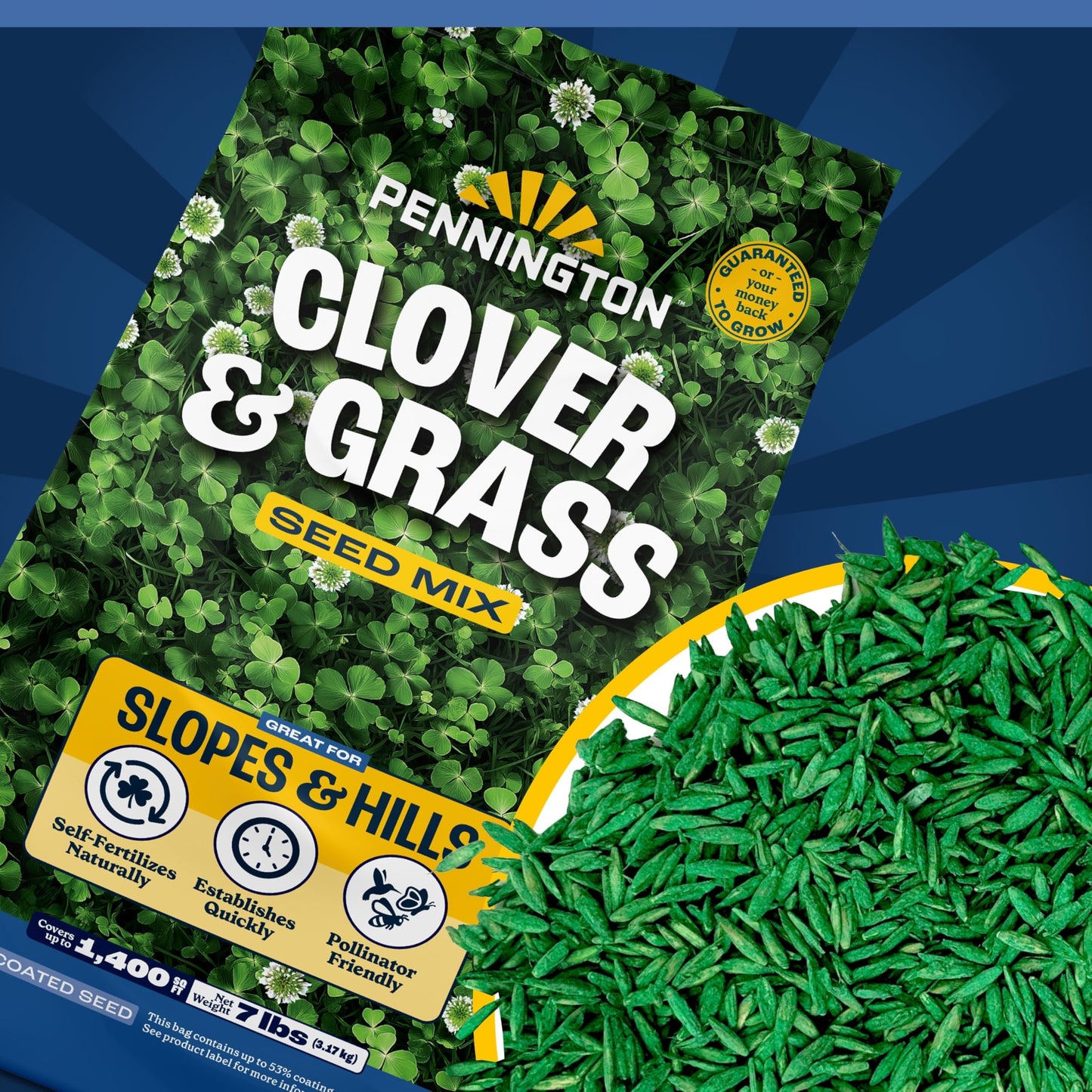 Pennington Clover & Grass Mix 7 Pounds