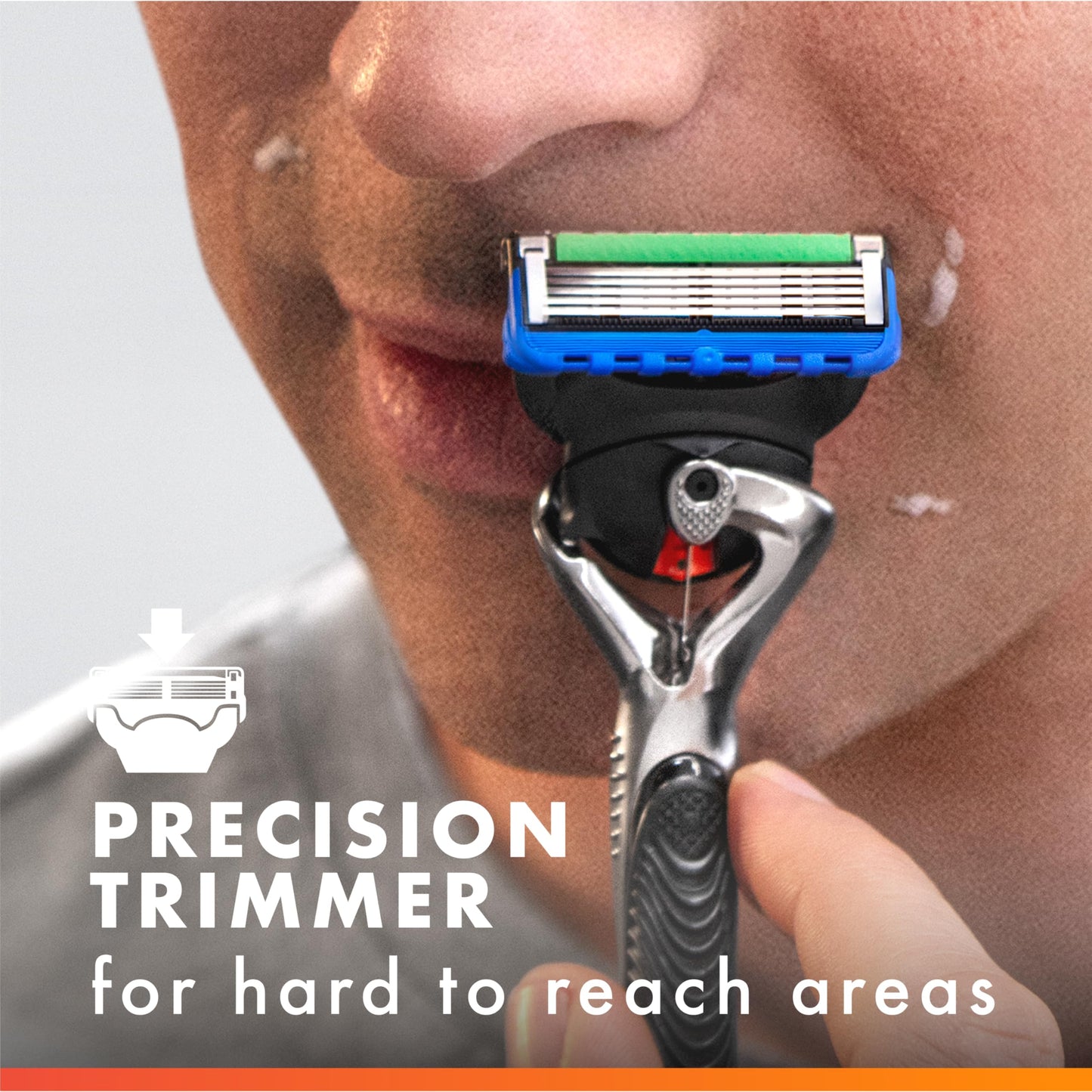 Gillette Fusion ProGlide Shaving Razor for Men, 1 Handle + 4 Blade Refills