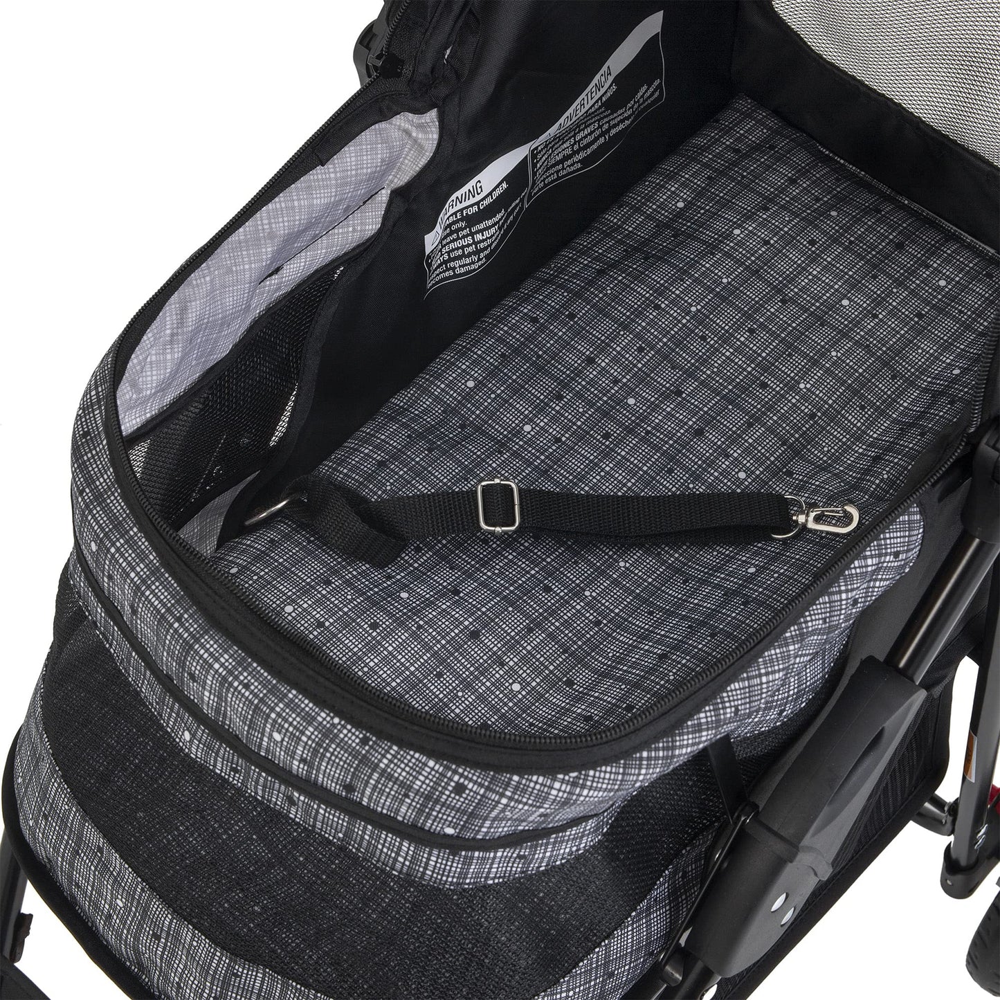 Gen7 Pet Starry Night Gray Regal Plus Pet Stroller, One Size (G2320SN)