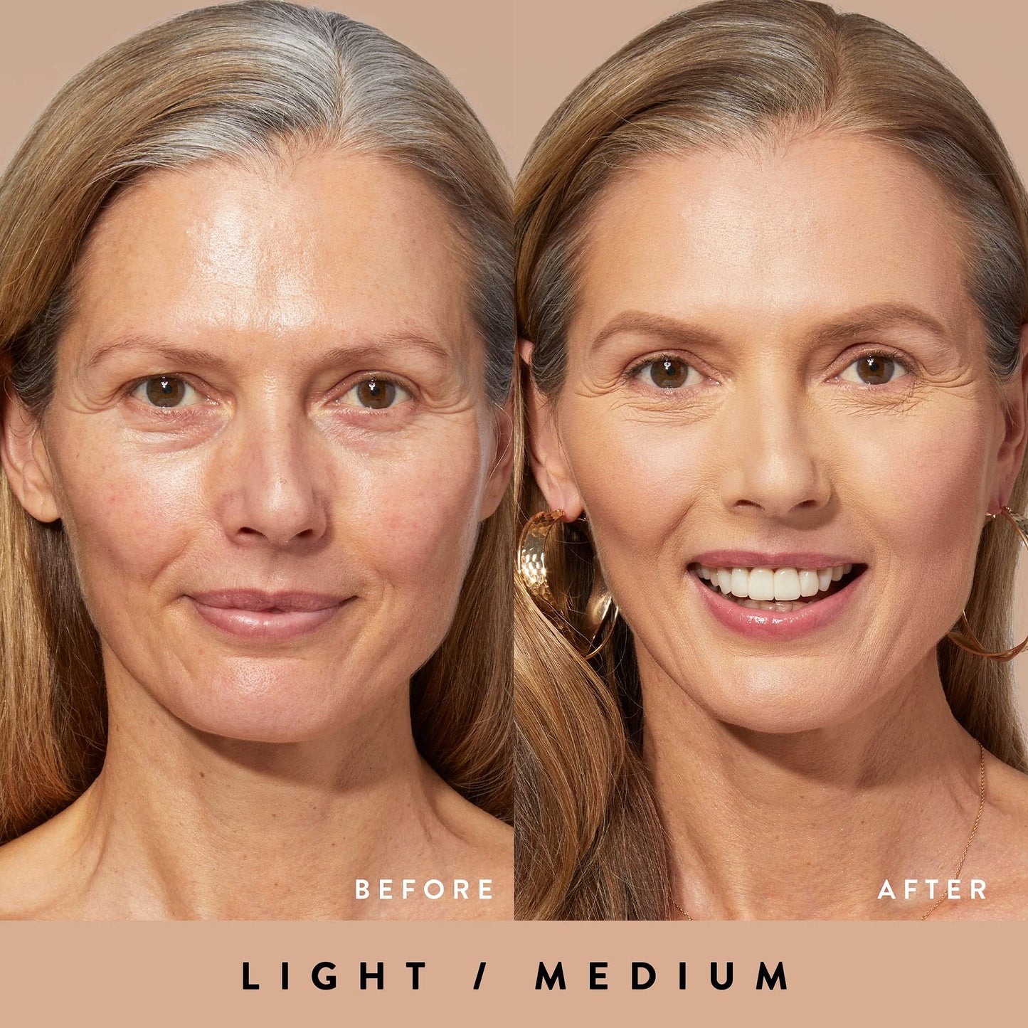 LAURA GELLER NEW YORK Quench-n-Tint Tinted Moisturizer - Sheer to Light Buildable Coverage - Natural Glow Finish - Lightweight Formula with Hyaluronic Acid, 03 Light/Medium