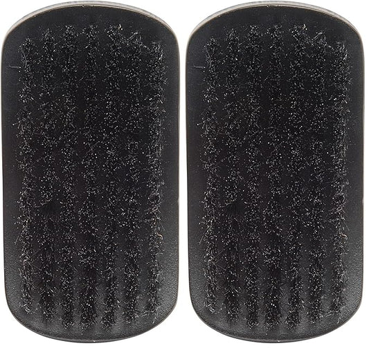 Diane Curved, Boar Military Brush D1002, Soft Bristles (Pack of 2)