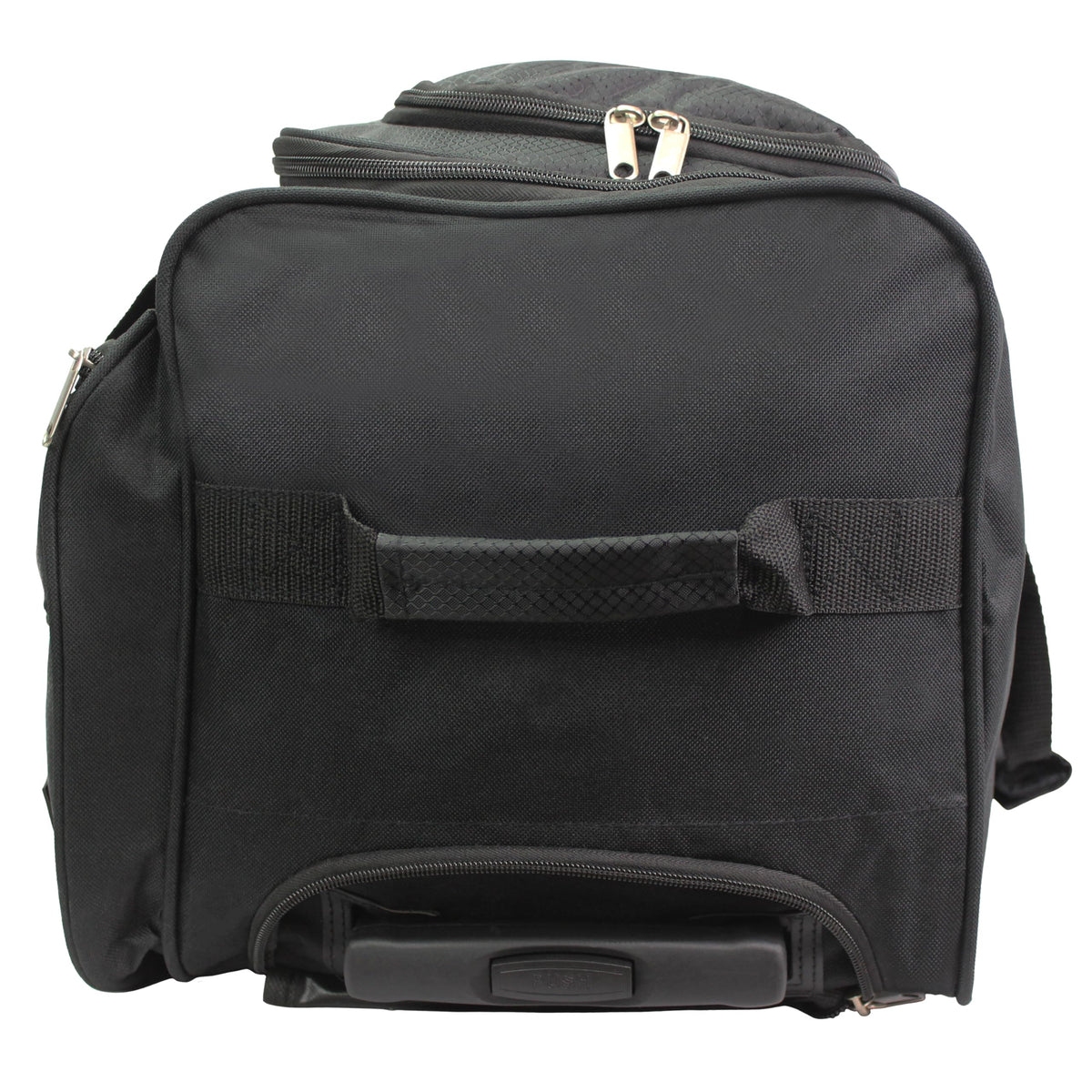 Dejuno 20-Inch Carry-On Rolling Duffle Bag - Black