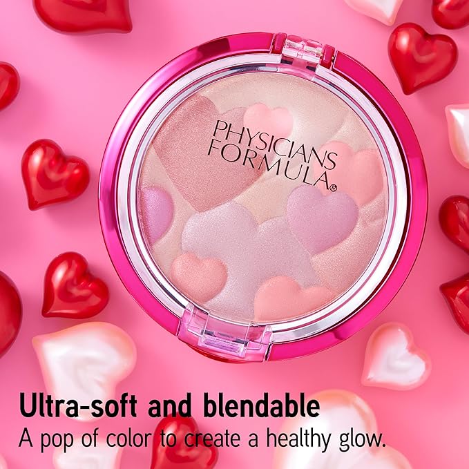 Physicians Formula Happy Booster Glow & Mood Boosting Blush, Silky Smooth Formula, Hypoallergenic, Blends Easily with Radiant Finish Ã¢ÂÂ Natural