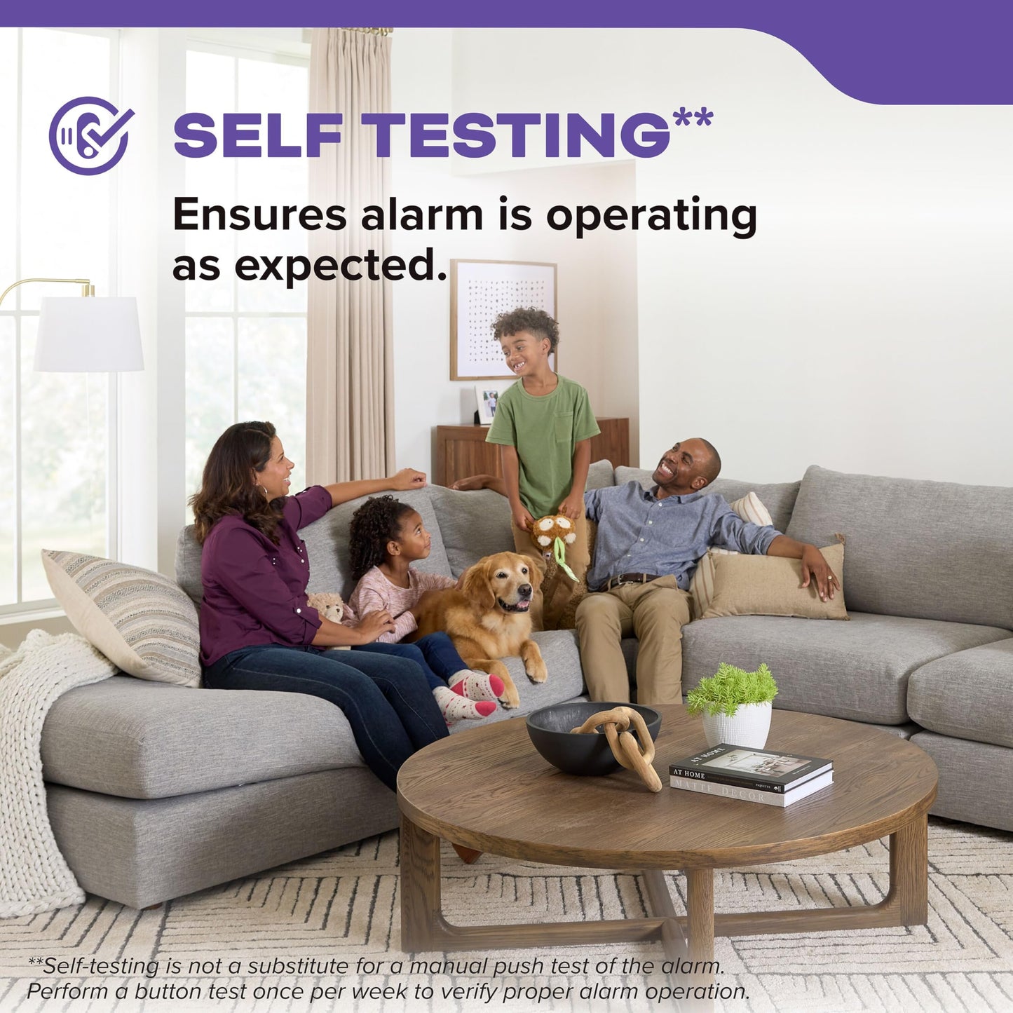 Kidde Hardwired Smoke & Carbon Monoxide Detector for Home, Interconnectable, AA Battery Backup, 3-Pack