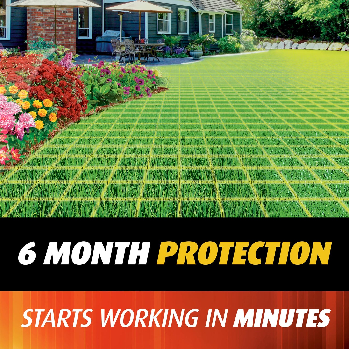Ortho Fire Ant Killer Broadcast Granules - Fire Ant Granules for Outdoors, Kills Mounds in 15 Minutes, 6 Month Protection, Treats Up to 5,650 sq. ft., 13 lb.
