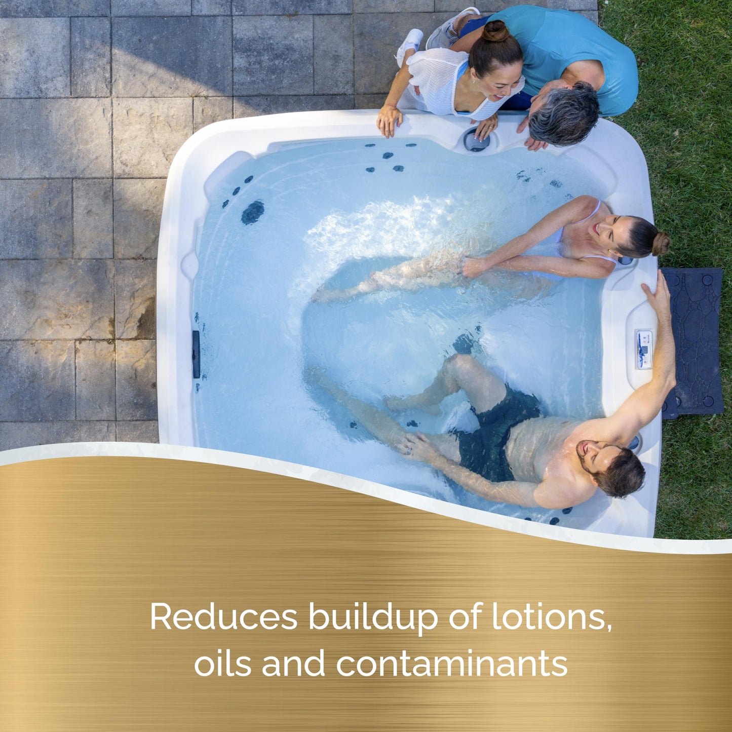 Sirona Spa Care Simply Oxidizer – Step 2 in the 3-Step Sirona Simply Chlorine-Free, Bromine-Free System for Spas & Hot Tubs, 32 fl oz (82137)