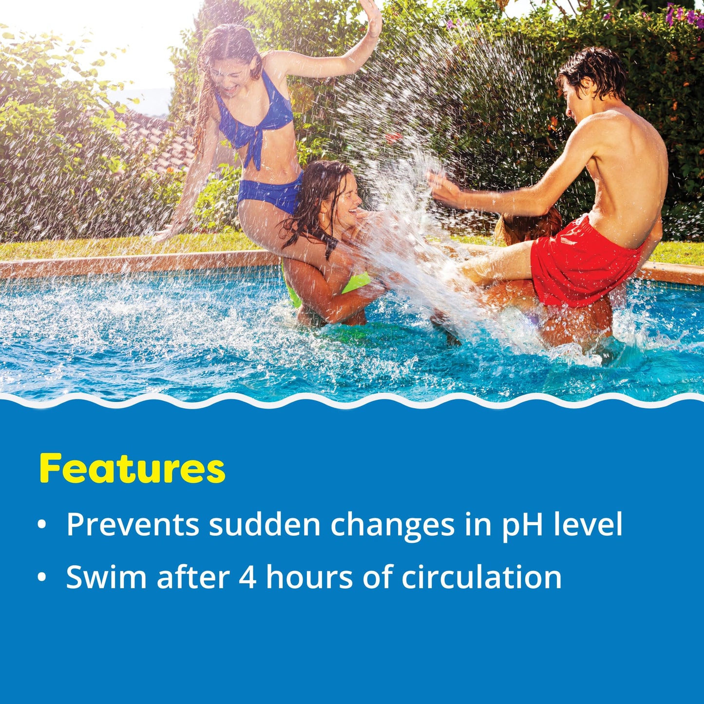 In The Swim pH Increaser for Pools - Granular 100% Sodium Carbonate (Soda Ash) to Raise pH Up - 25 Pounds