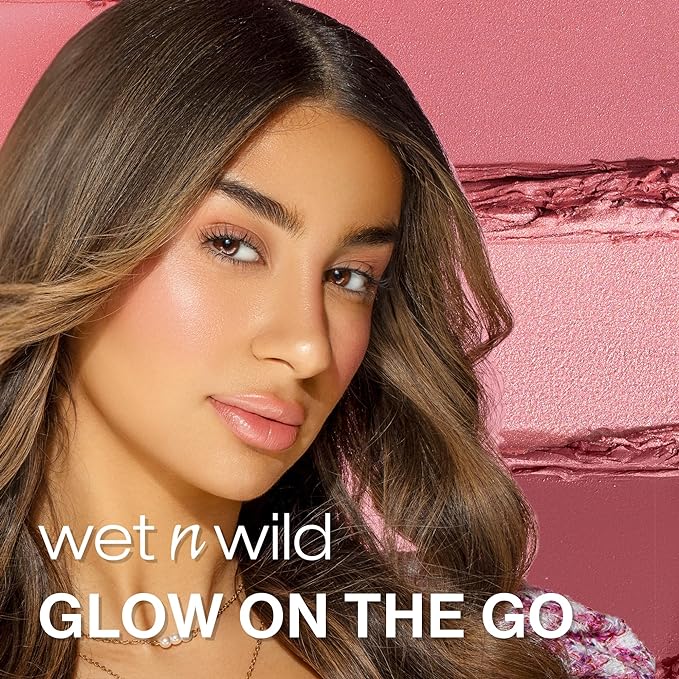 wet n wild MegaGlo Makeup Stick, Buildable Color, Versatile Use, Cruelty-Free & Vegan - Peach Bums