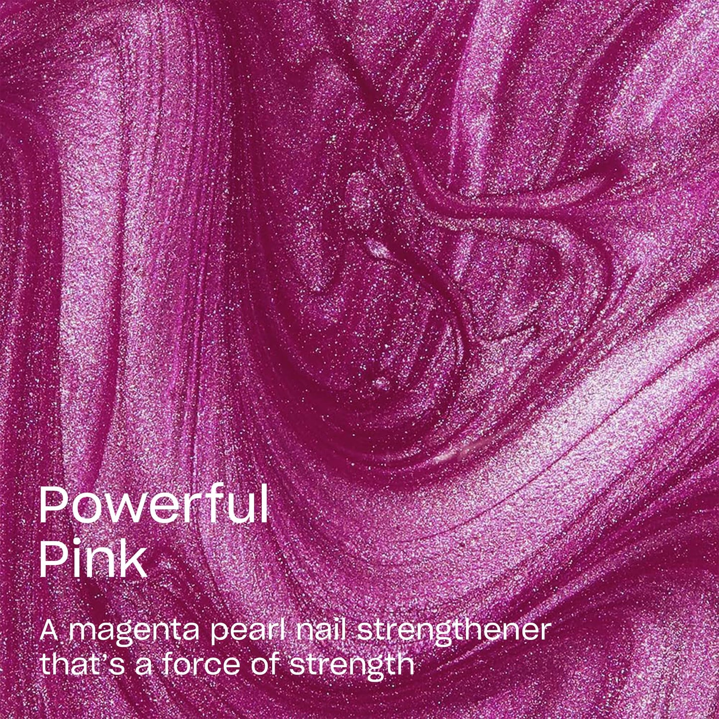 OPI Nail Envy Strengthener Powerful Pink | Opaque Bright Pink Pearl Strengthening Nail Polish Treatment | Strengthen Weak & Thin Nails