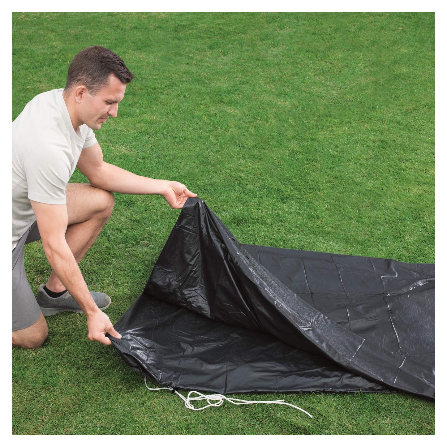 Bestway Flowclear 10' Round Above Ground Pool Cover