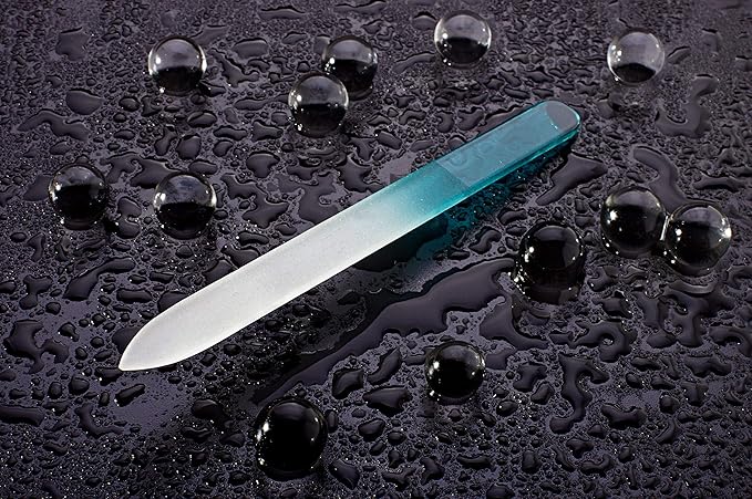 BywabeÃÂ© Etched Crystal Glass Nail File Set