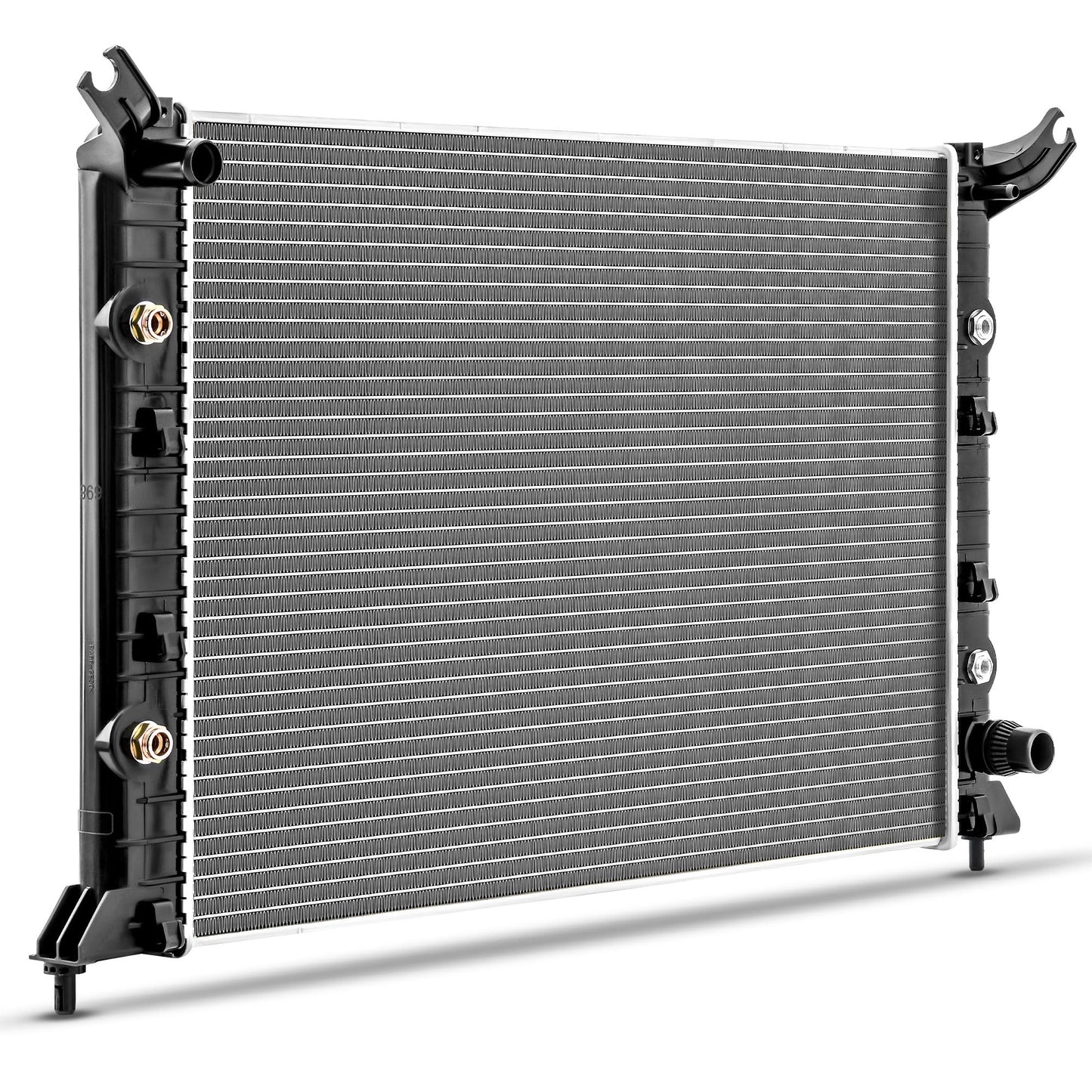 DWVO Radiator Compatible with 2011 2012 2013 2014 2015 2016 2017 2018 2019 Chevrolet Silverado 2500 HD 3500 HD 2011-2019 GMC Sierra 2500 HD 3500 HD 6.0L V8 CU13301