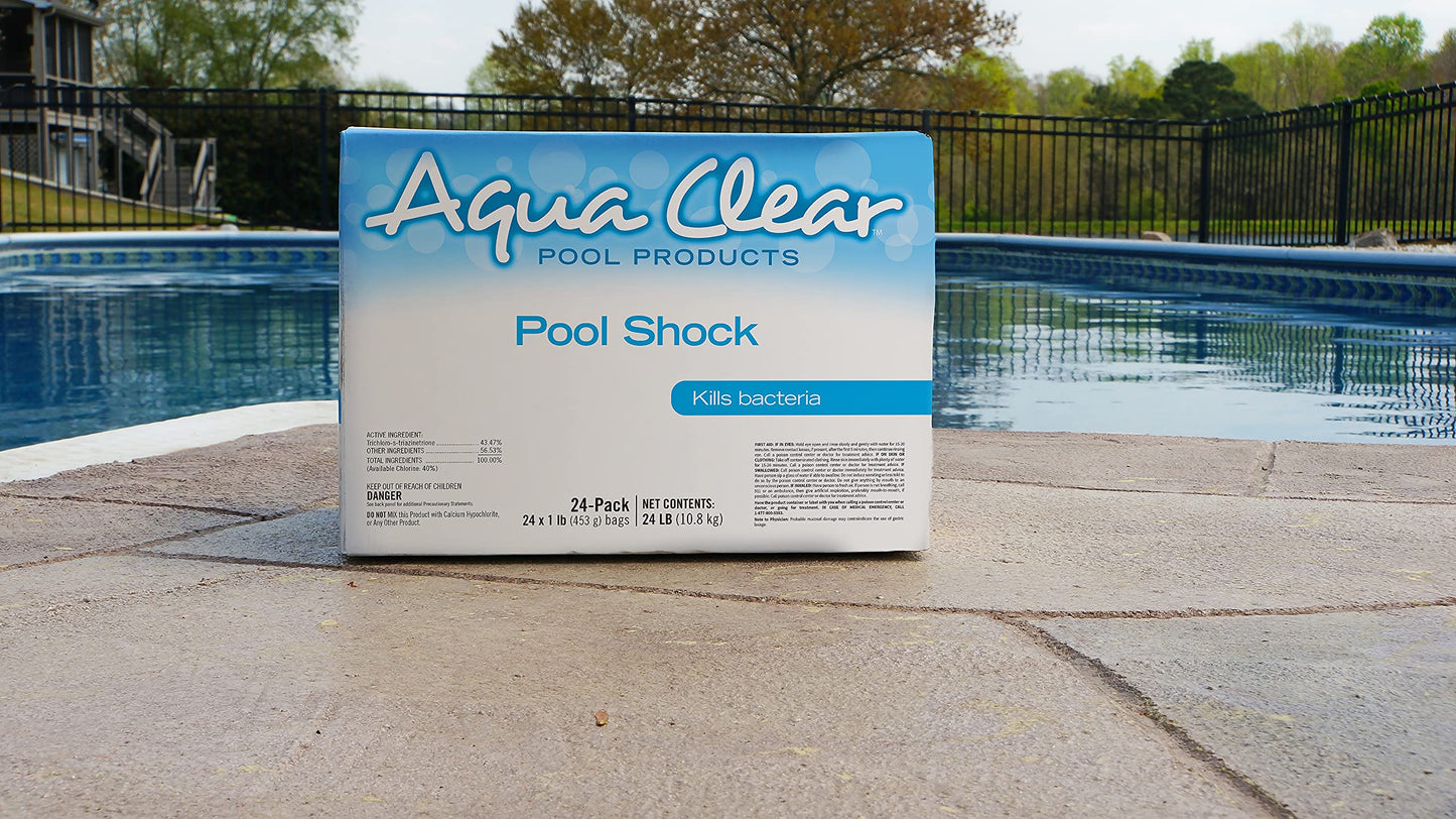 Aqua Clear Pool Products Pool Shock 24x1 lb.