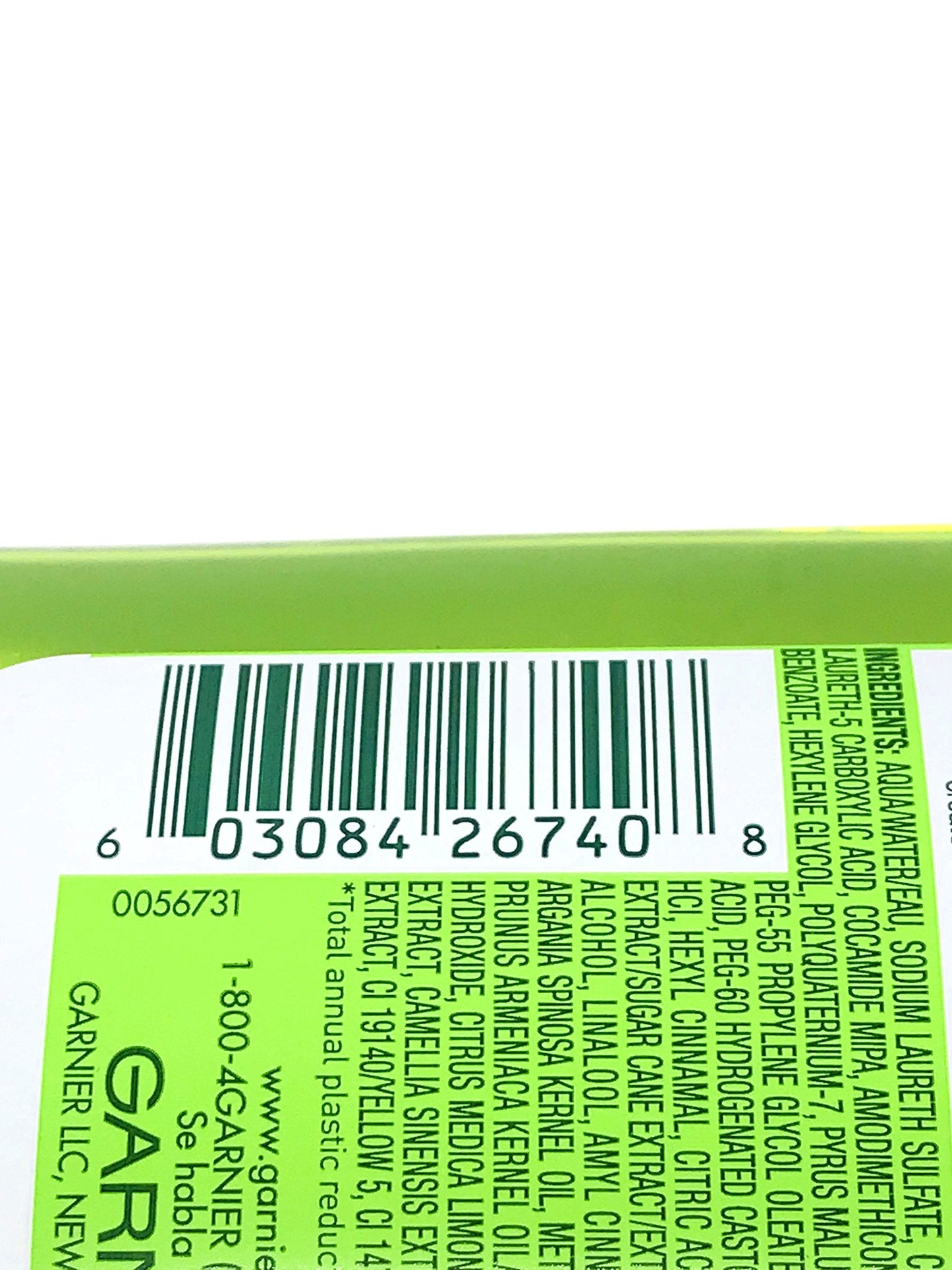 Garnier Fructis Shampoo Sleek & Shine 13 Ounce Frizzy/Dry (384ml) (2 Pack)