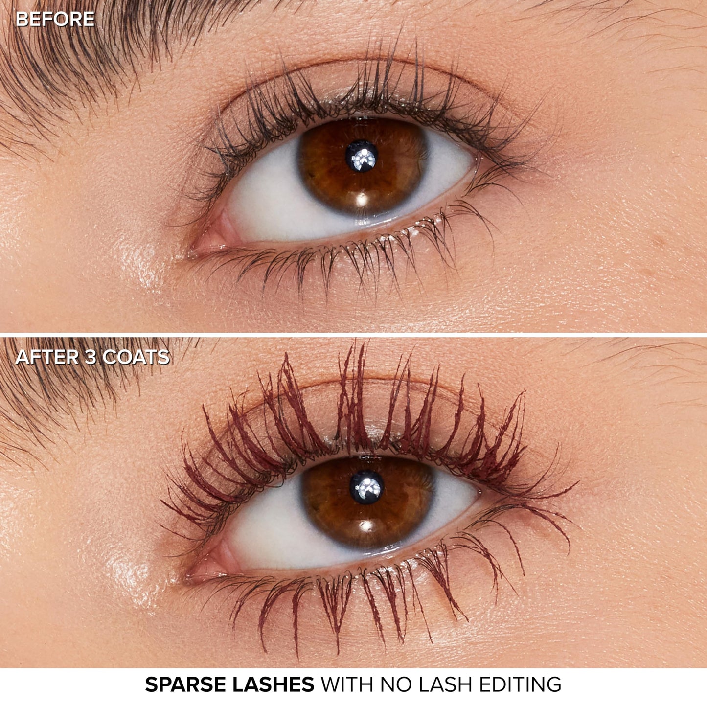 Too Faced Better Than Sex Volumizing Mascara | Dramatic Volume + Length | Cruelty Free, Burgundy, 0.27 Fl Oz