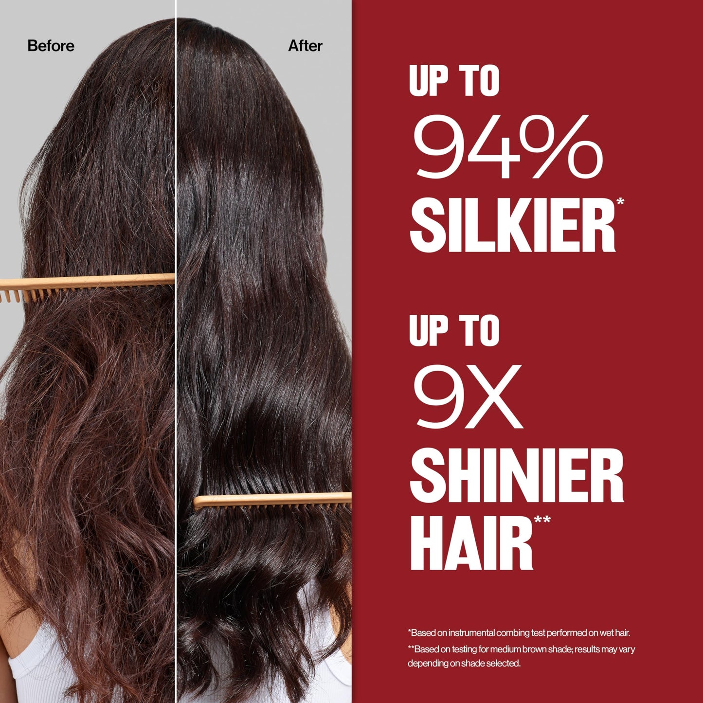 Revlon ColorSilk with Bond Repair Complex, Brown Permanent Hair Color, 100% Gray Coverage, Ammonia Free Hair Dye, Vegan Keratin, 46 Medium Golden Chestnut Brown (Pack of 3)