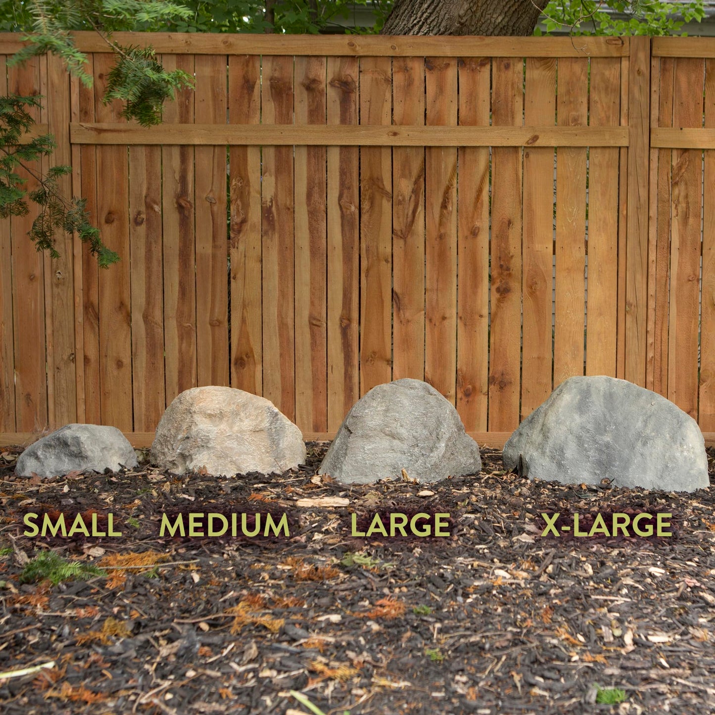 Deckorators 27 in. x 21 in. x 14 in. Tan Large Landscape Rock