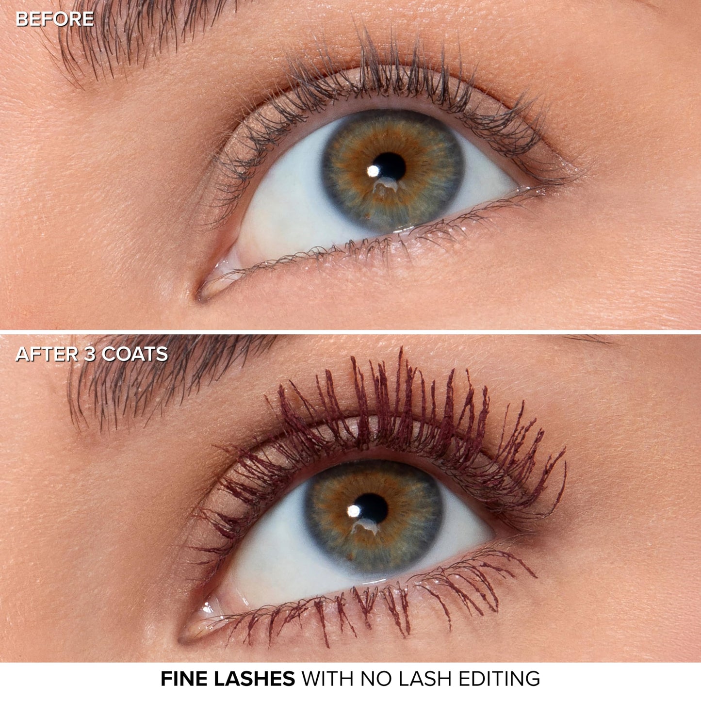 Too Faced Better Than Sex Volumizing Mascara | Dramatic Volume + Length | Cruelty Free, Burgundy, 0.27 Fl Oz