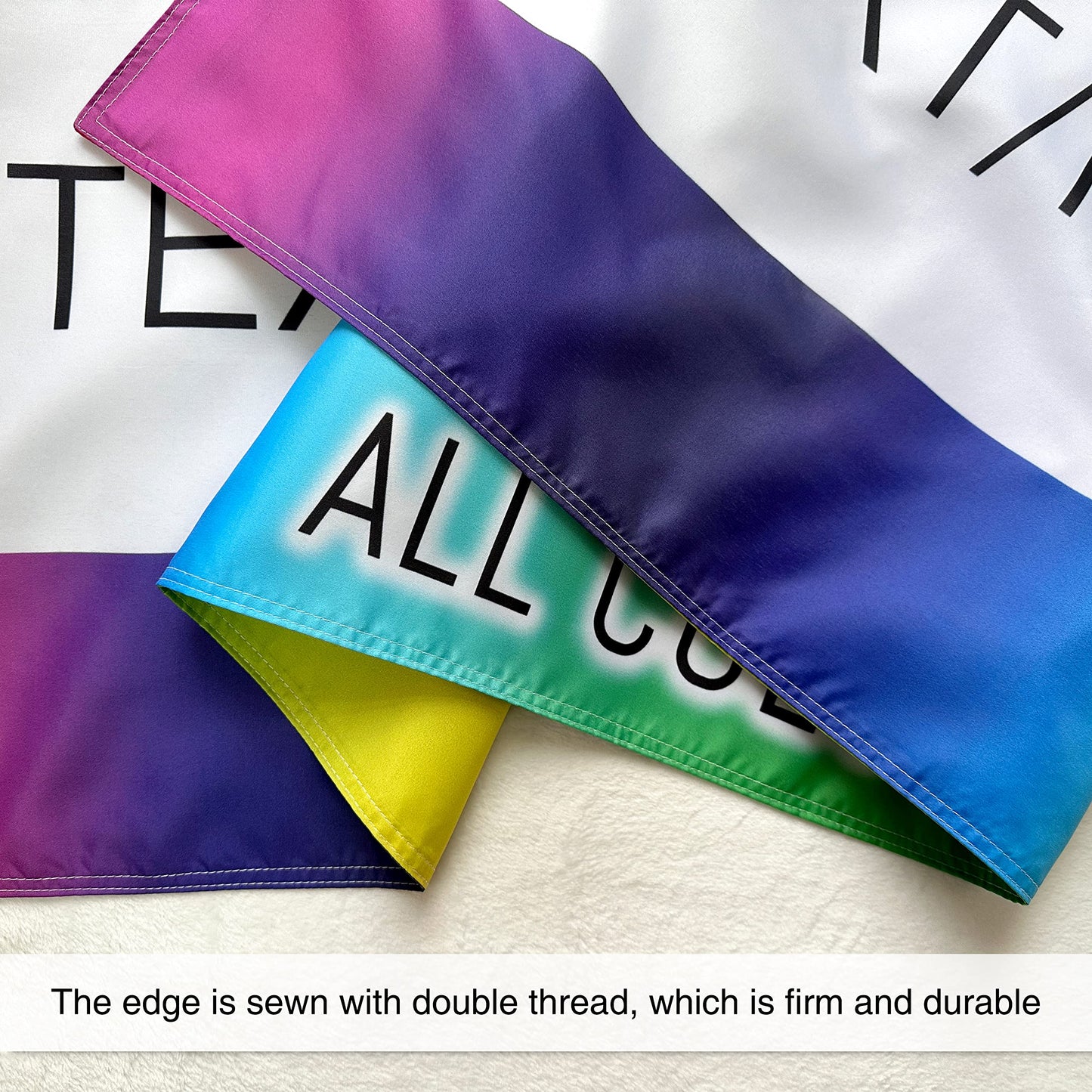 Double Sided Custom Flag 3x5 FT Personalized Outdoor Flags Banners Design Print Your Own Logo/Picture/Photo/Text Customized Indoor outdoor decoration Gift 3x5 Foot