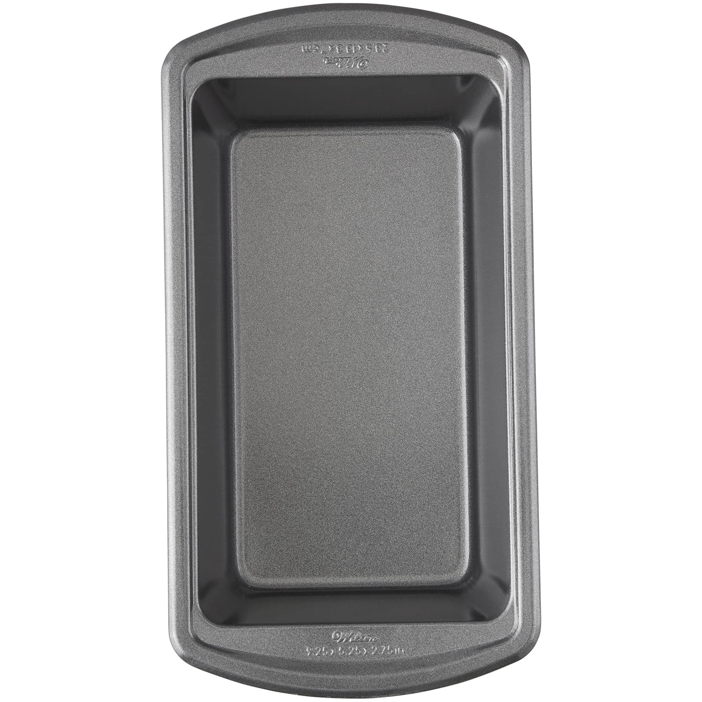 Wilton Advance Select Premium Non-Stick Loaf Pan, 9.25 x 5.25 Inches, Steel, Silver & Advance Select Premium Non-Stick Square Cake Pan, 9 x 9-Inch, Steel, Silver
