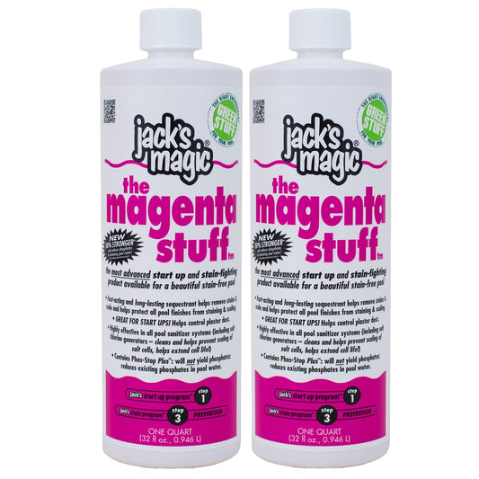Jack's Magic The Magenta Stuff Size: 32 Ounce (Two Pack) (2)