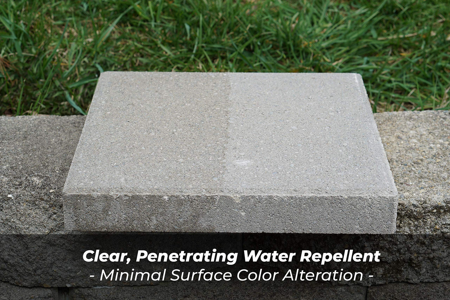 MasonryDefender Concrete Sealer - Deep Penetrating Water Repellent, Silane Siloxane - 1 Gallon