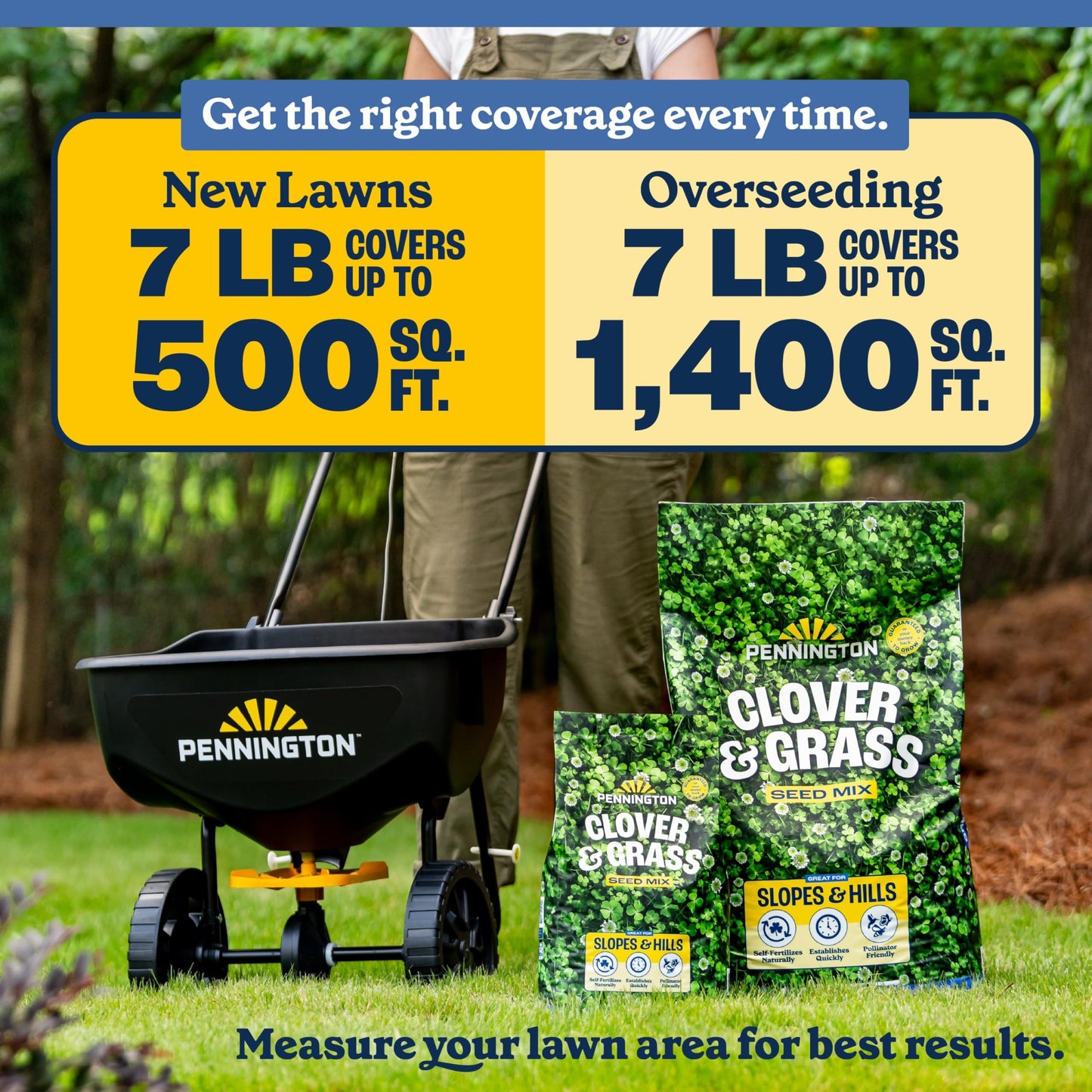 Pennington Clover & Grass Mix 7 Pounds
